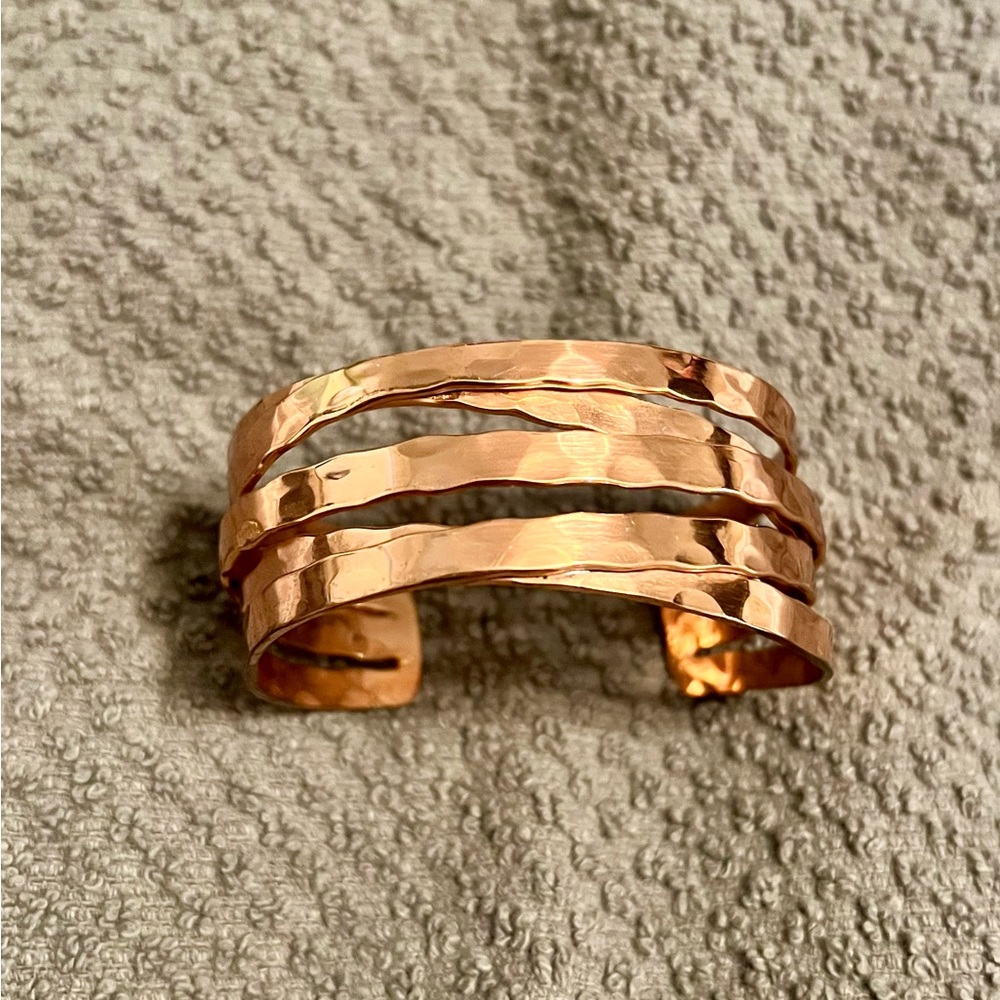 Copper cuff bracelet